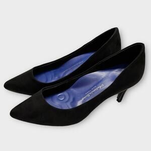 NEW ANTONIA SAINT York Stilleto Black Classic Pump Designed In Brooklyn Size 5.5